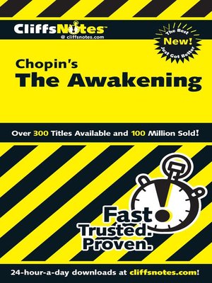 cover image of CliffsNotes on Chopin's The Awakening